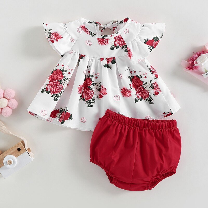 Conjunto Floral | 0-24 Meses