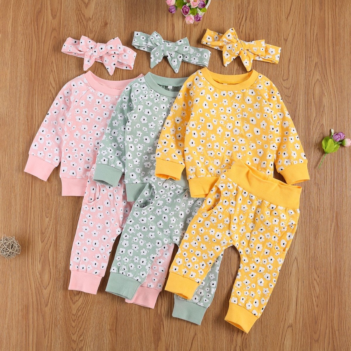 Conjunto Margarida Minimalista | 0-24 Meses