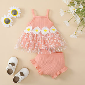 Conjunto Shortinho Margarida | 0-3 Anos