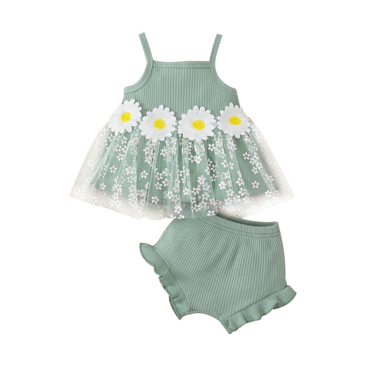 Conjunto Shortinho Margarida | 0-3 Anos