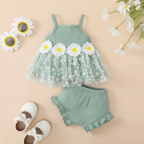 Conjunto Shortinho Margarida | 0-3 Anos