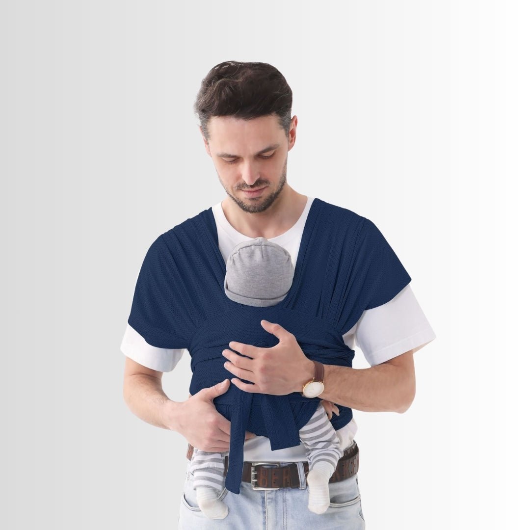 Sling para Bebê FLEX REGULATION™  - RN a 3 anos - Azul Marinho