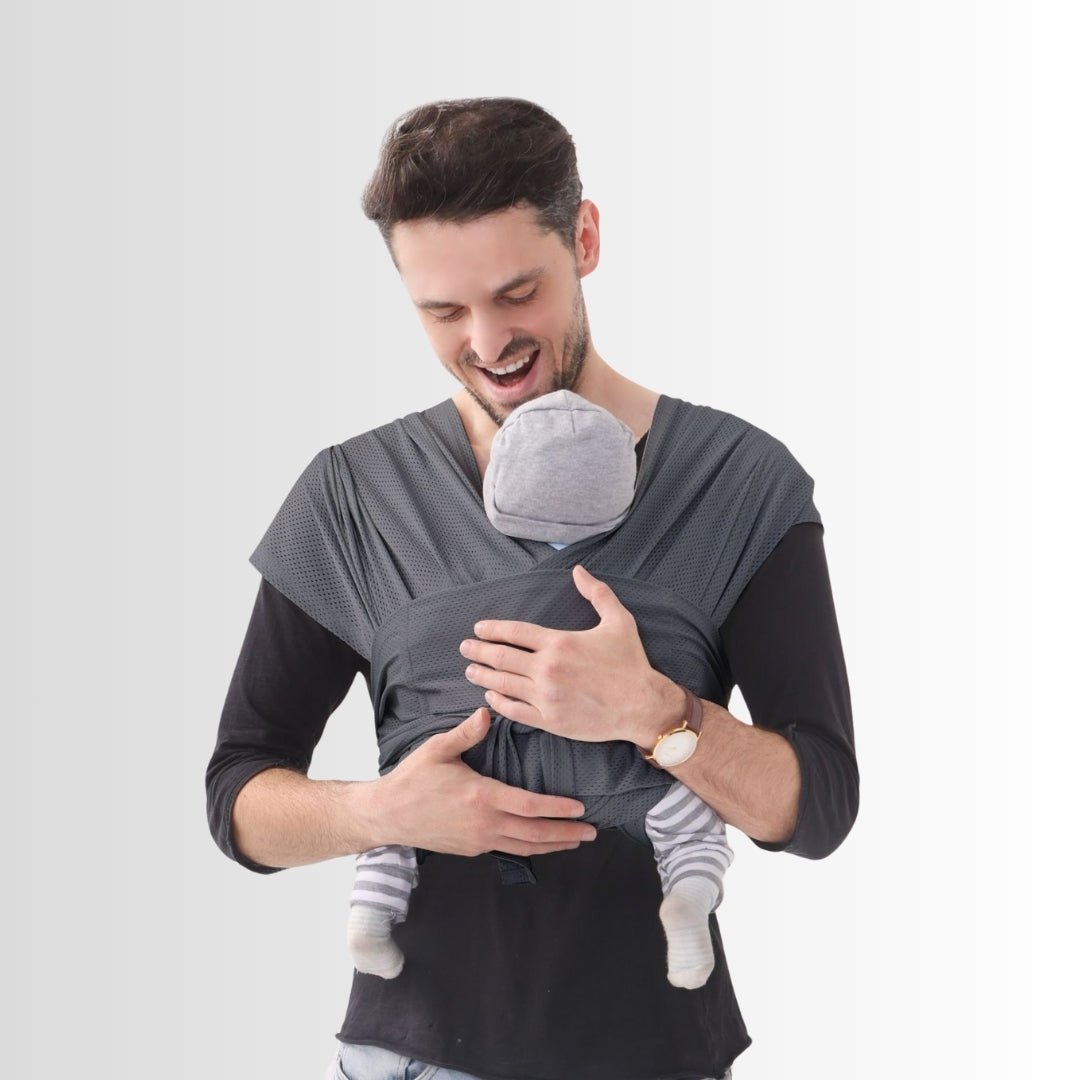 Sling para Bebê FLEX REGULATION™ - RN a 3 anos - Cinza