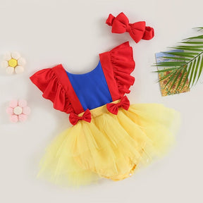 Vestido Branca de Neve | 0-24 Meses