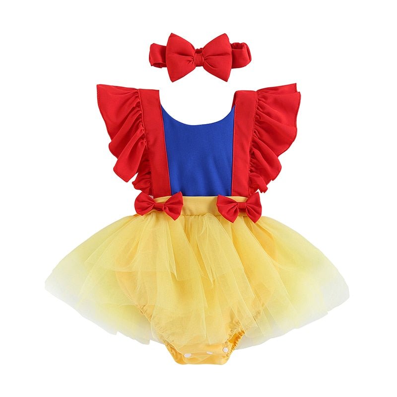 Vestido Branca de Neve | 0-24 Meses