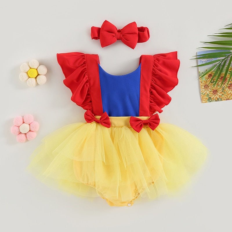 Vestido Branca de Neve | 0-24 Meses