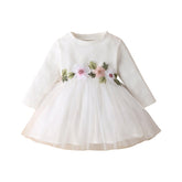 Vestido Tule Flores | 0-24 Meses