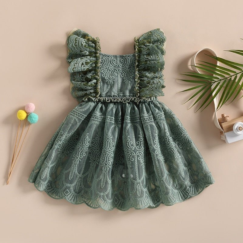 Vestido Renda | 0-24 Meses