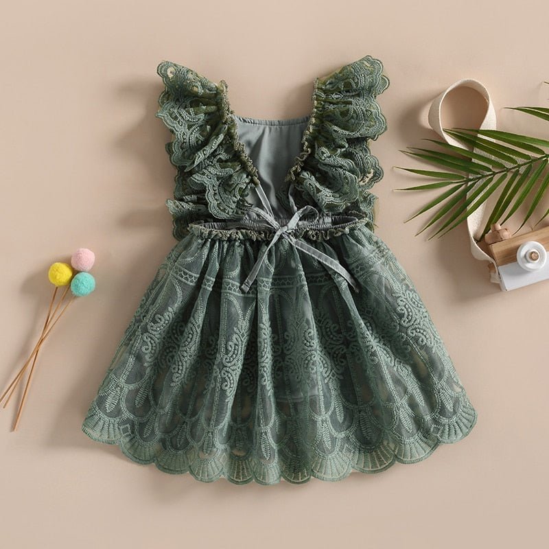 Vestido Renda | 0-24 Meses