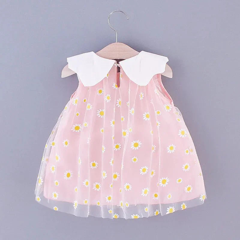 Vestido Tule Margarida Golinha | 6-24 Meses